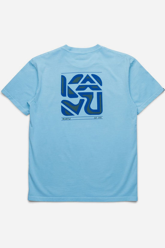 Kavu T-Shirt Cubed Transformative Teal