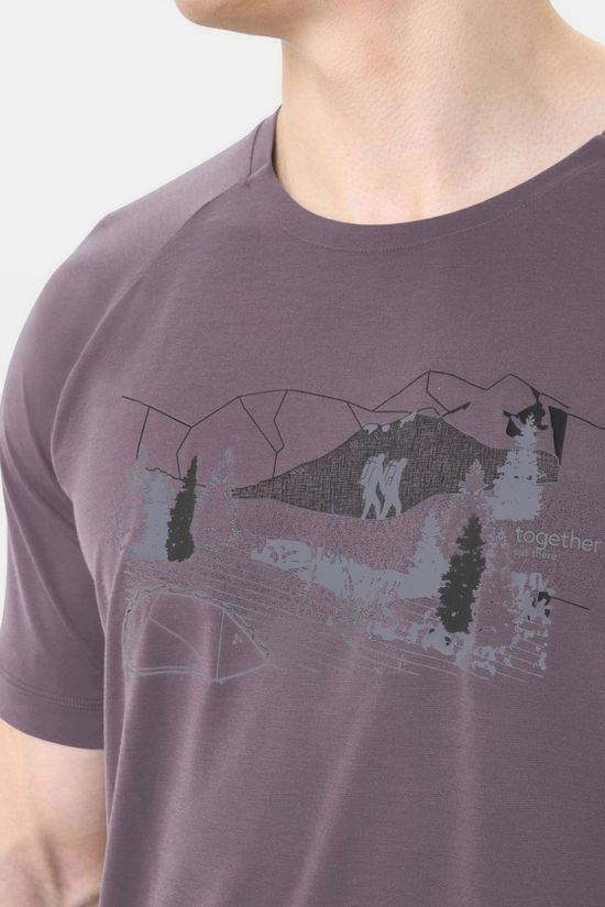 Vaude T-Shirt Men'S Gleann T-Shirt II Purple Ash