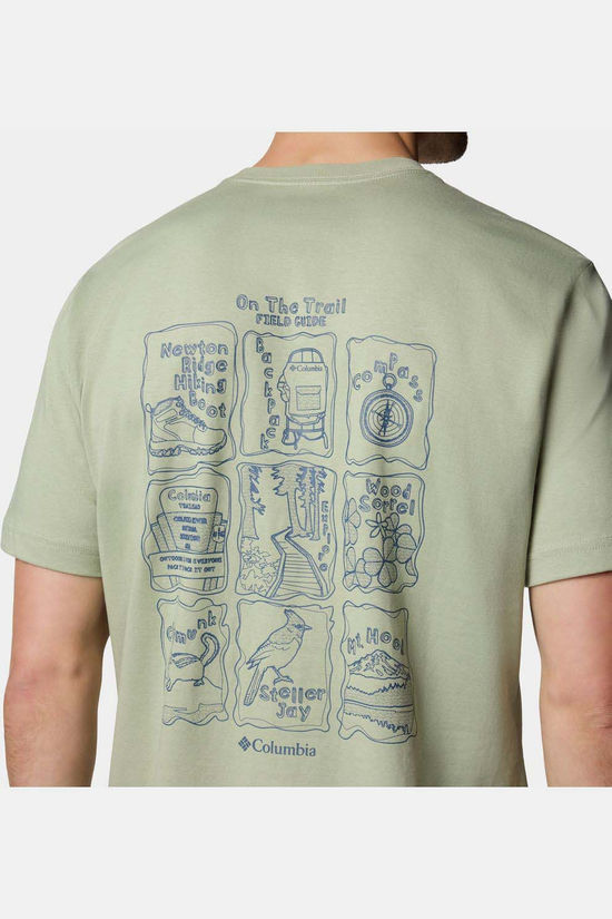 Columbia T-Shirt Kettle River™ Back Graphic Tee Safari, Trailguide Icons