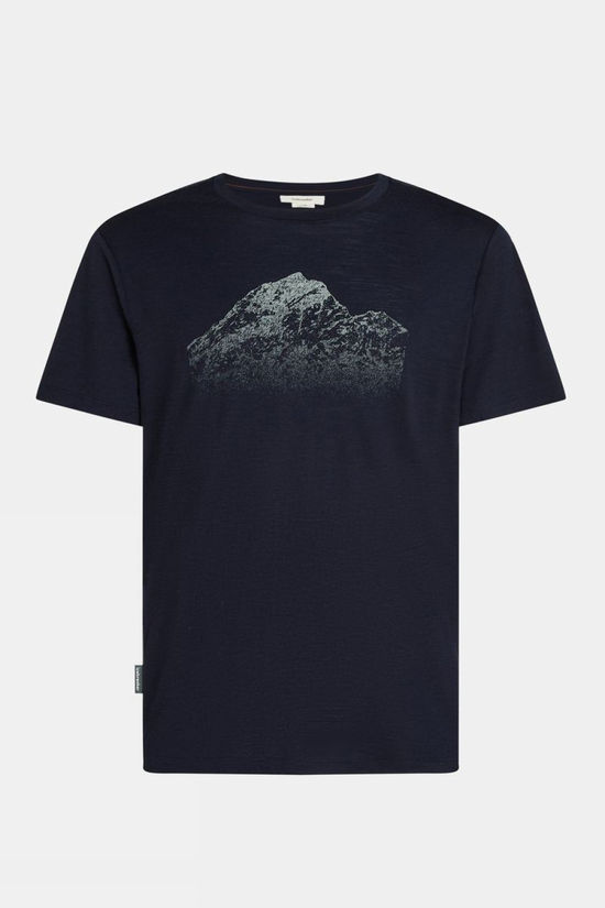 icebreaker T-Shirt M Mer 150 Tech Lite Ss T Ris Light Midnight Navy