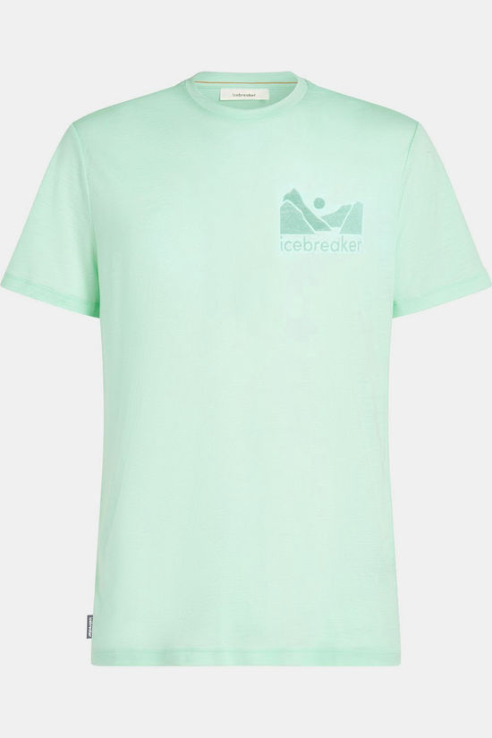 icebreaker T-Shirt M Mer 150 Tech Lite Ss Tee Southern Shap Mint
