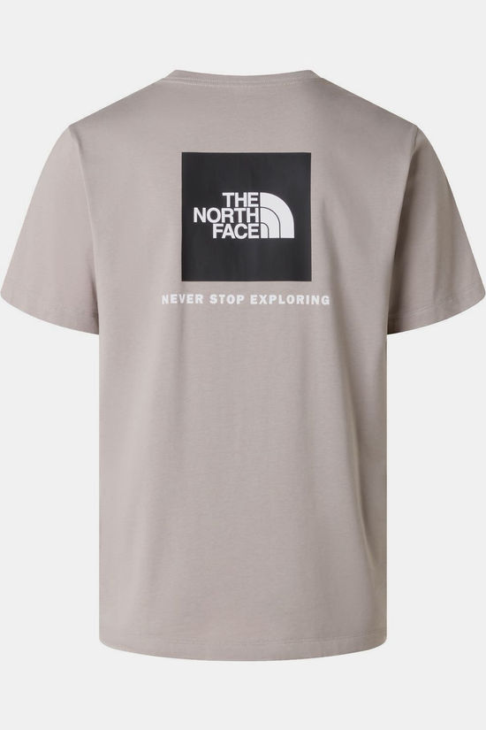 The North Face T-Shirt M Evolution Box Nse Regular Short Sleeve Stone Slab