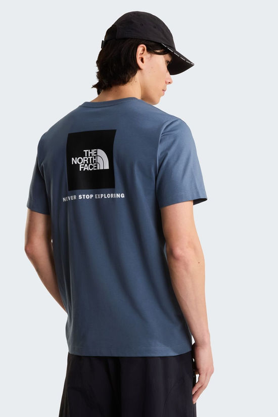 The North Face T-Shirt M Evolution Box Nse Regular Short Sleeve Granite Grey