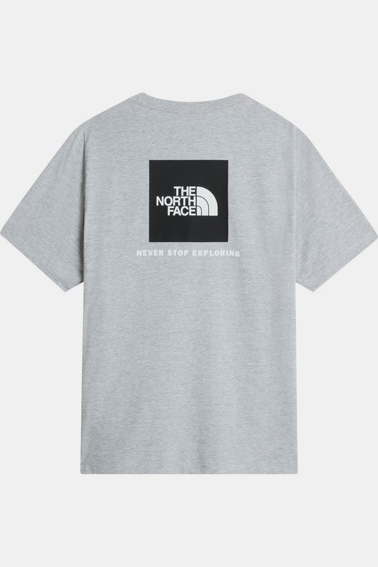 The North Face T-Shirt M Evolution Box Nse Regular Short Sleeve Tnf Pale Grey Heather