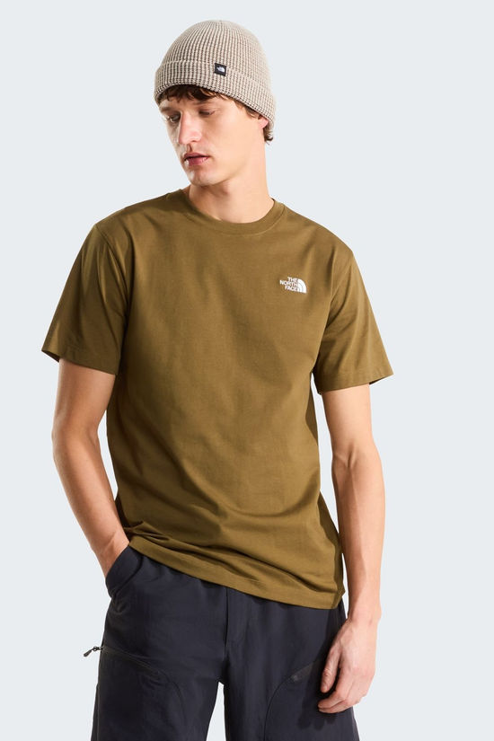 The North Face T-Shirt M Evolution Simple Dome Regular Short Sl Caraway Seed