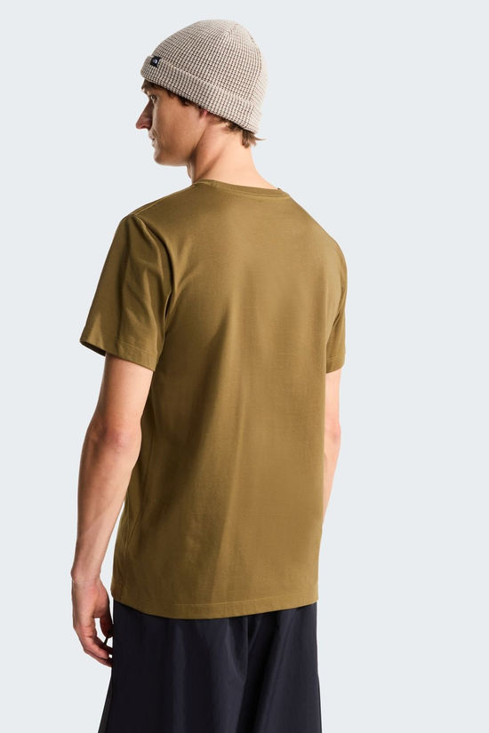 The North Face T-Shirt M Evolution Simple Dome Regular Short Sl Caraway Seed