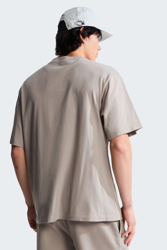 The North Face T-Shirt M Tnf Essential Simple Dome Os Ss Tee Stone Slab