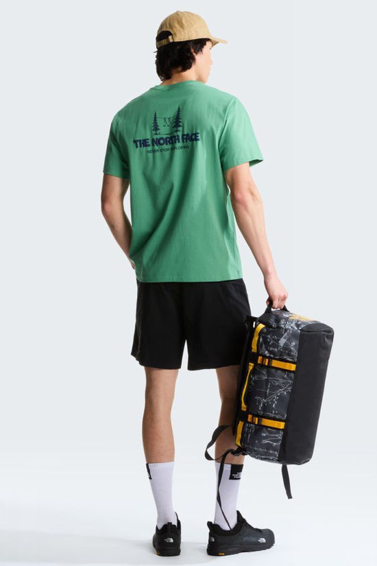The North Face T-Shirt M Camping Relaxed Short Sleeve Tee-Graph Dimmed Algae
