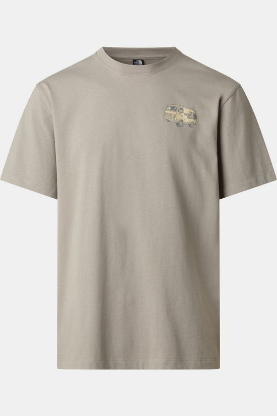 The North Face T-Shirt M Van Life Relaxed Short Sleeve Tee-Grap Stone Slab