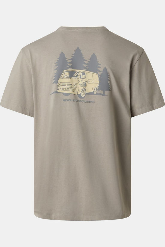 The North Face T-Shirt M Van Life Relaxed Short Sleeve Tee-Grap Stone Slab