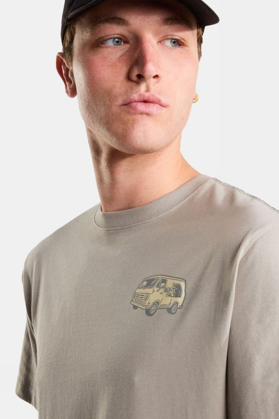 The North Face T-Shirt M Van Life Relaxed Short Sleeve Tee-Grap Stone Slab
