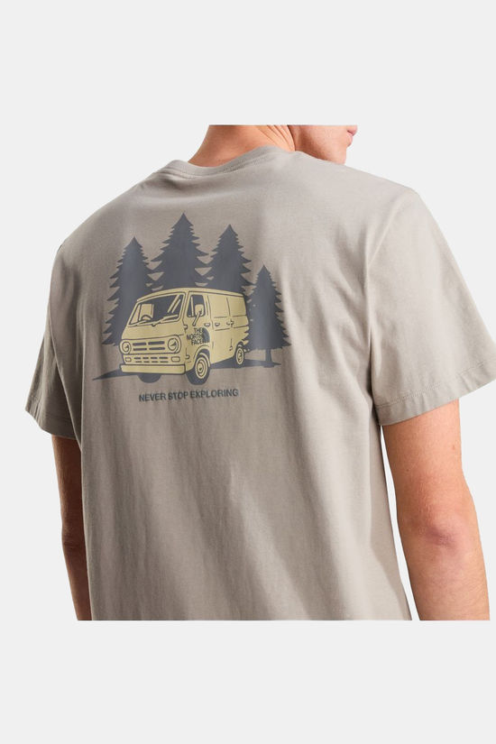 The North Face T-Shirt M Van Life Relaxed Short Sleeve Tee-Grap Stone Slab