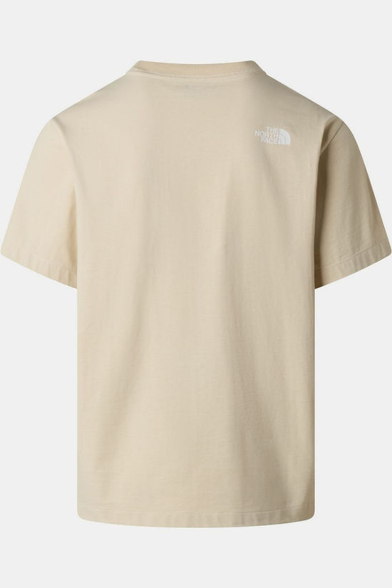 The North Face T-Shirt M Donkey Taxi Relaxed Short Sleeve Tee-G Desert Stone