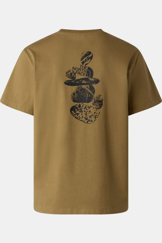 The North Face T-Shirt M Stones Relaxed Short Sleeve Tee-Graphi Cedar