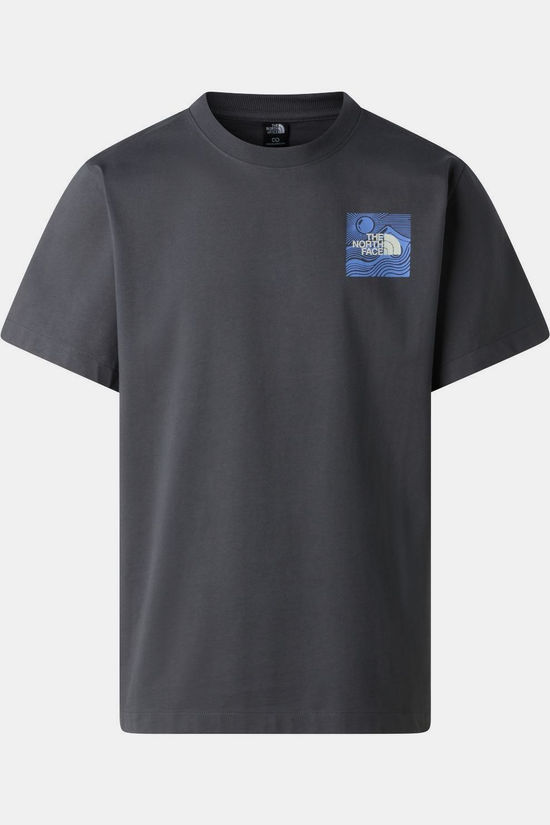 The North Face T-Shirt M Mountain Escape Relaxed Short Sleeve T Anthracite Grey