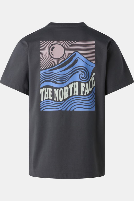 The North Face T-Shirt M Mountain Escape Relaxed Short Sleeve T Anthracite Grey