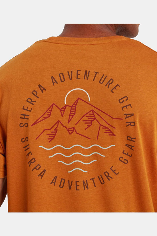 Sherpa T-Shirt Bali Circle Tee Masala