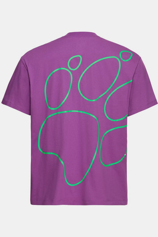 Jack Wolfskin T-Shirt Celebrate The Paw Original T M Paw Freesia