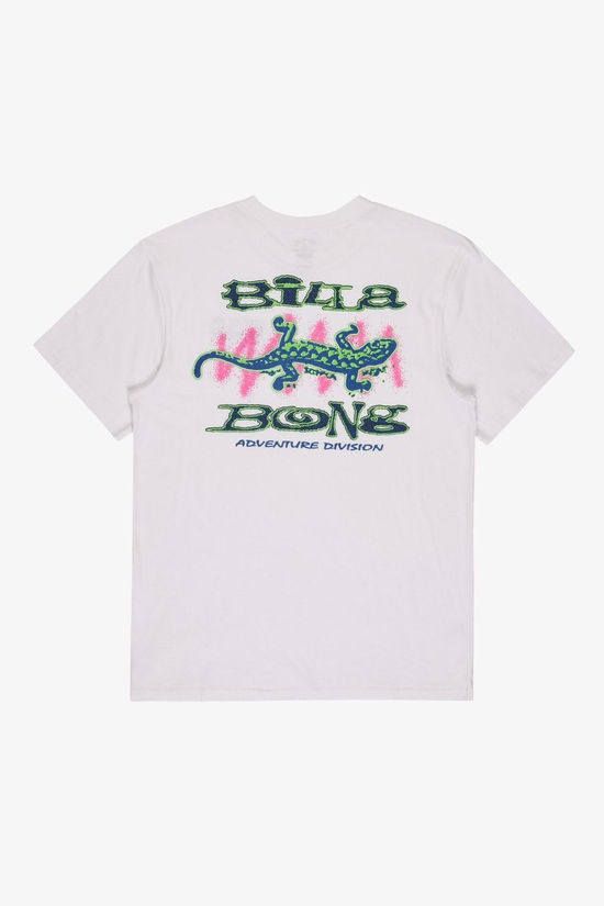 Billabong T-Shirt Lizard White