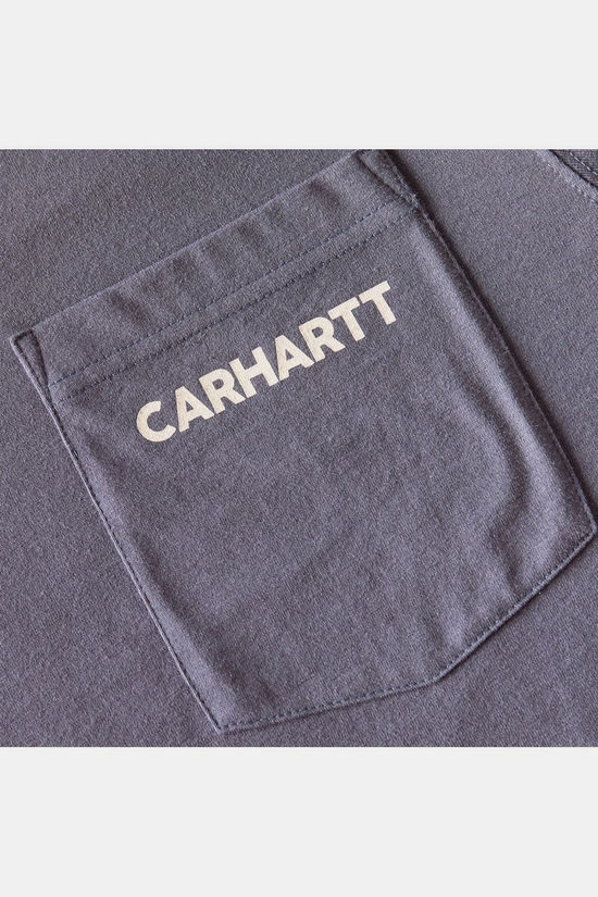 Carhartt T-Shirt Irvine Relaxed Grill T-Shirt Bluestone