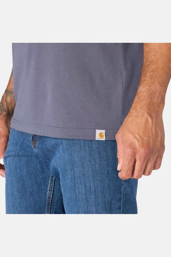 Carhartt T-Shirt Irvine Relaxed Grill T-Shirt Bluestone