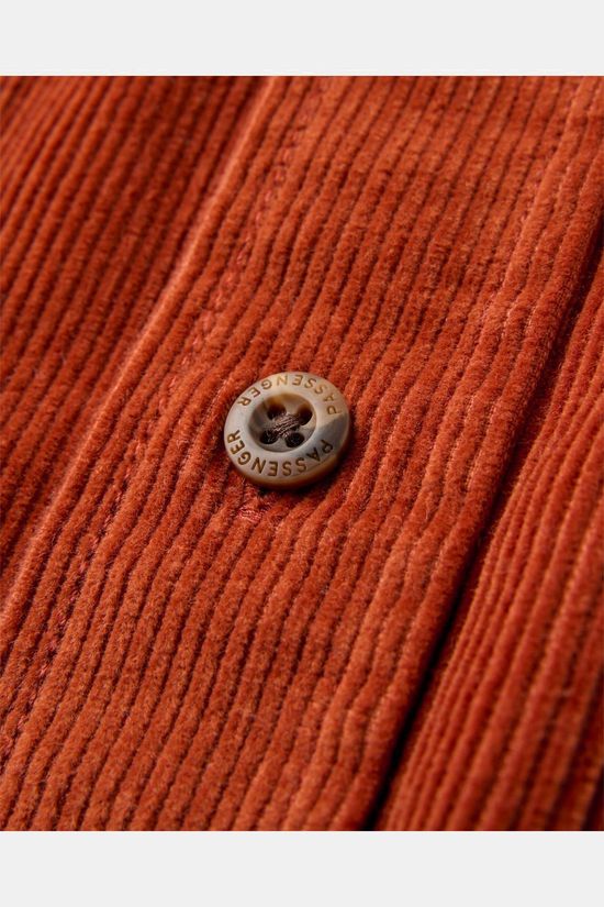 Passenger Clothing ltd Chemise Backcountry Cord Shirt Dark Rust