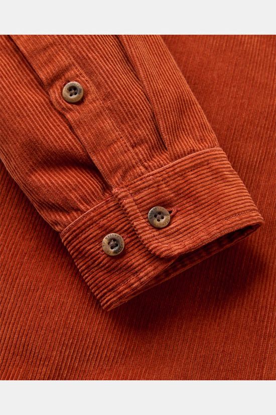 Passenger Clothing ltd Chemise Backcountry Cord Shirt Dark Rust