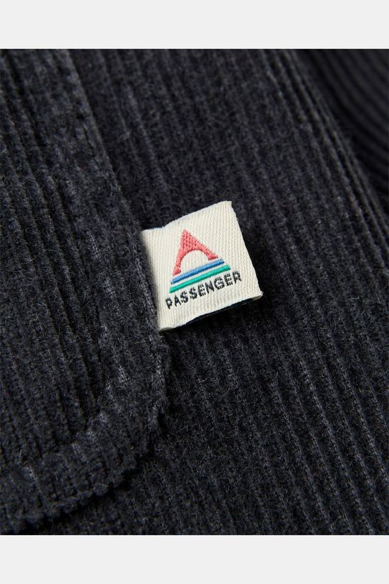 Passenger Hemd Backcountry Cord Shirt Faded Black