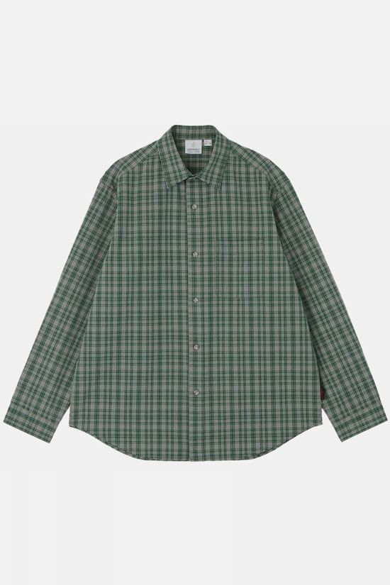 Gramicci Chemise Heavy Weight Checkered Shirt Forest