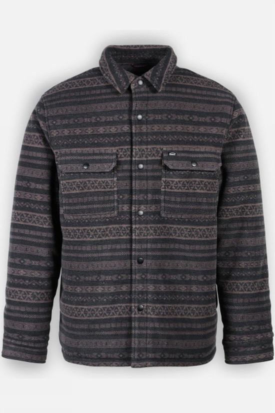 Oxbow Hemd Inland Padded Polar Fleece Black