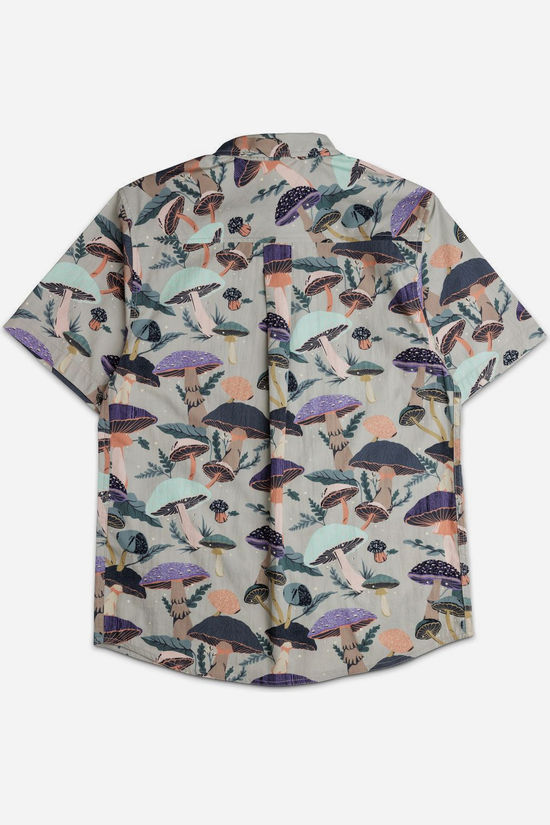 Kavu Hemd Festaruski Ss Shirt Mushroom Realm