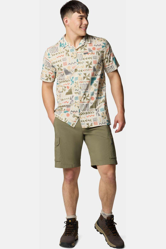 Columbia Chemise Pine Canyon™ Short Sleeve Dark Stone Outer Bounds