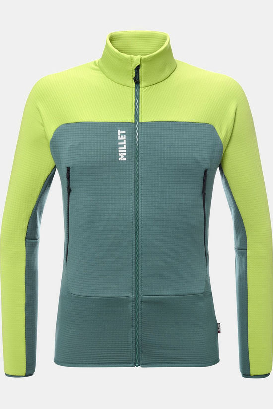 Millet Polaire Fusion Grid Jacket Macaw Green/Bottle