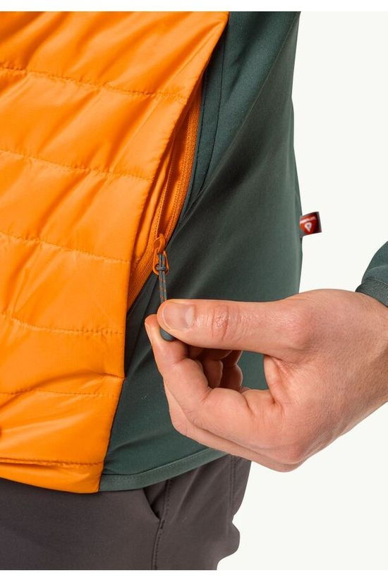 Jack Wolfskin Polaire Routeburn Pro Hybrid M Dragon Fire