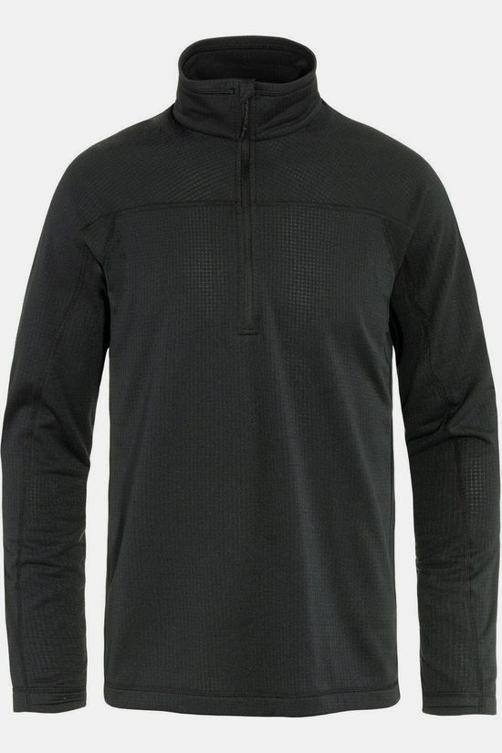 Fjällräven Polaire Abisko Lite Half Zip M Black