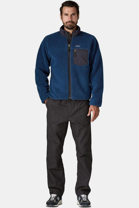 Patagonia Fleece M'S Classic Retro-X Jkt Clement Blue