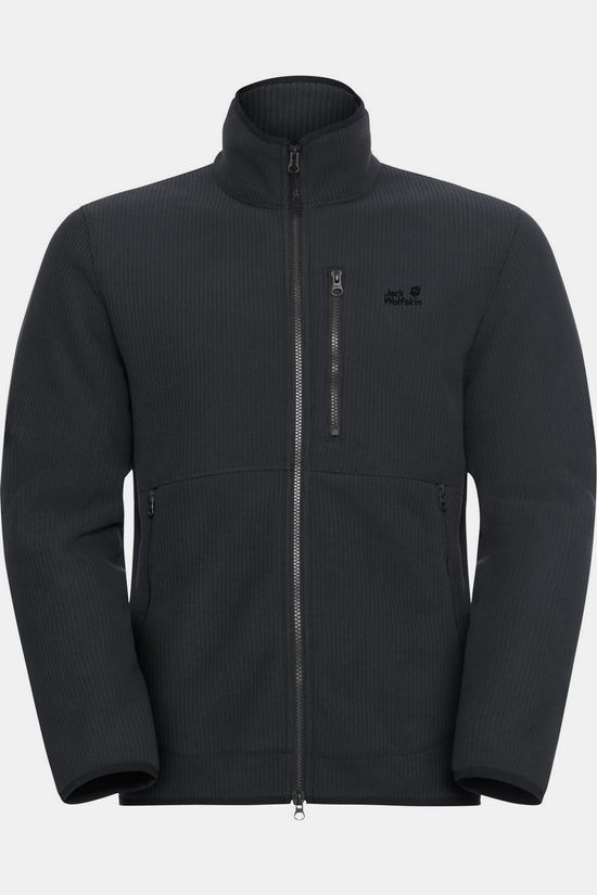 Jack Wolfskin Fleece Lake Ridge Jkt M Black