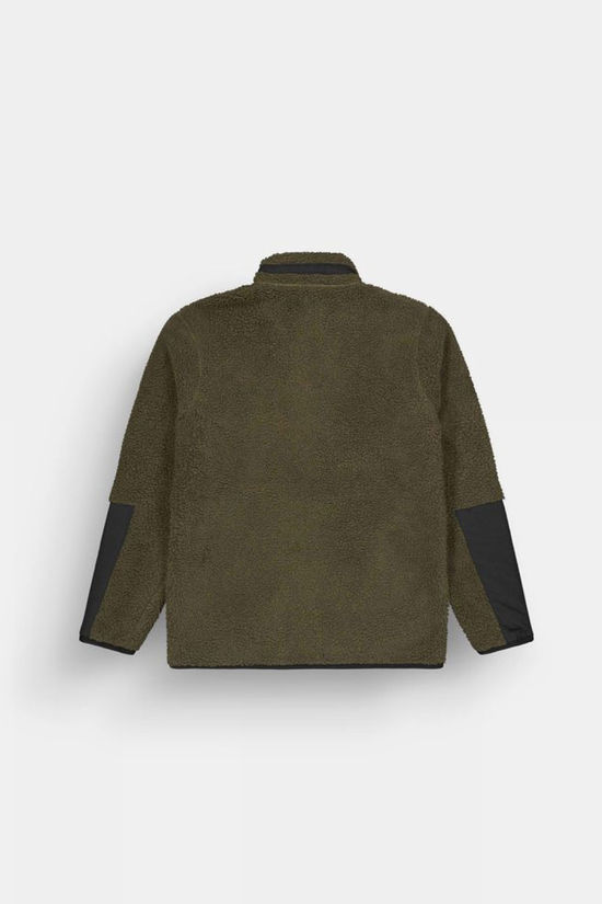 Picture Organic Clothing Polaire Pmbton Zip  Tobacco Black