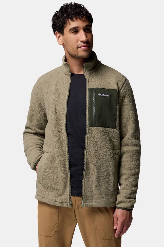 Columbia Polaire Jasper Ridge™ Pebbled Full Zip Fleece Stone Green, Greenscape