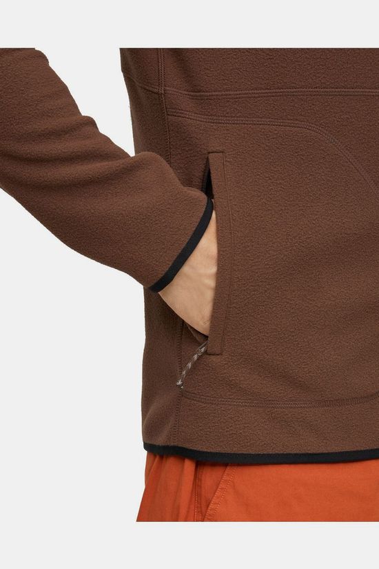 Mammut Fleece Tamaro Ml Hooded Jacket Men Soil-Black