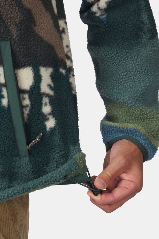 Ayacucho Polaire Stonecrop Fleece Fz M Orange Rust Pattern