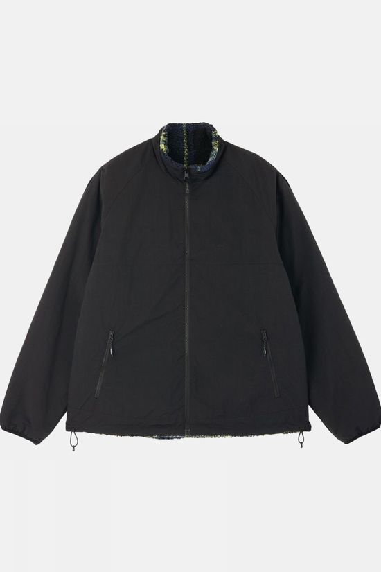 Gramicci Polaire Reversible Sherpa Plaid Jacket Plaid/Black