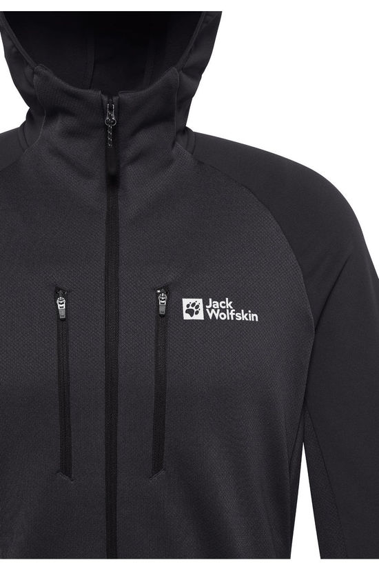 Jack Wolfskin Polaire Alpgrat Xt Hoodie black/dark grey