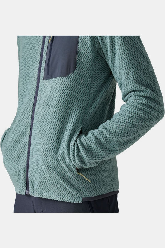 Patagonia Polaire M'S R1 Air Full-Zip Hoody Blue Sage