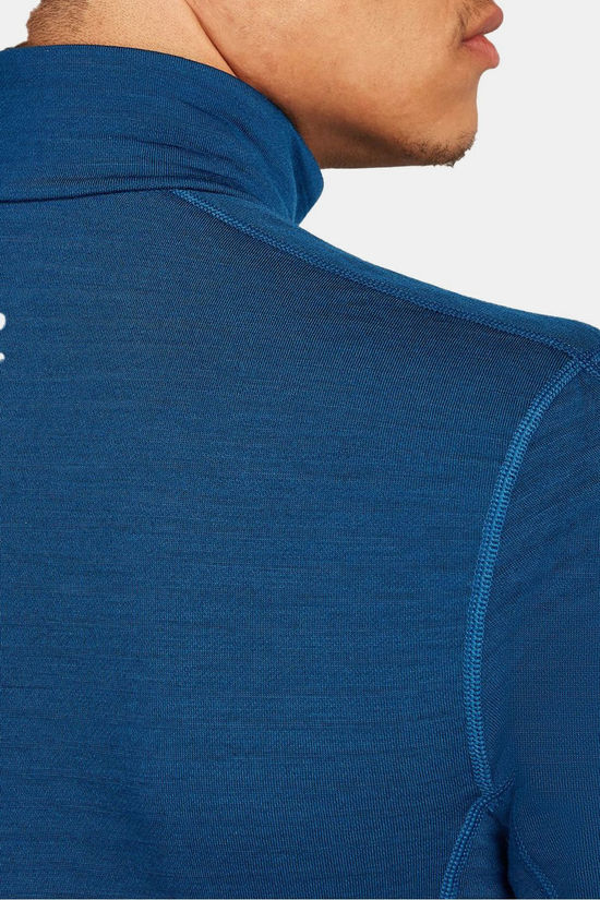 icebreaker Polaire Men Merino 400 Realfleece™ Descender Ls Zip Atlantis