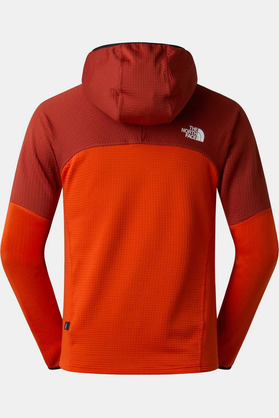 The North Face Polaire M Polartec Powergrid Stormgap Hoodie Lava Red/Iron Clay