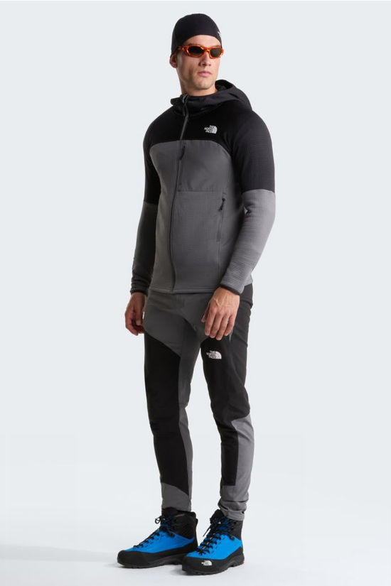 The North Face Polaire M Polartec Powergrid Stormgap Hoodie Smoked Pearl/Tnf Black