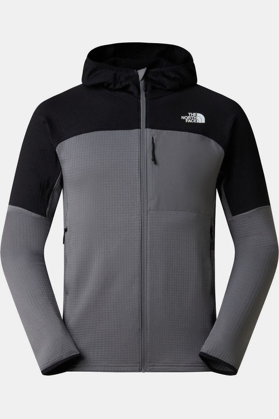 The North Face Polaire M Polartec Powergrid Stormgap Hoodie Smoked Pearl/Tnf Black