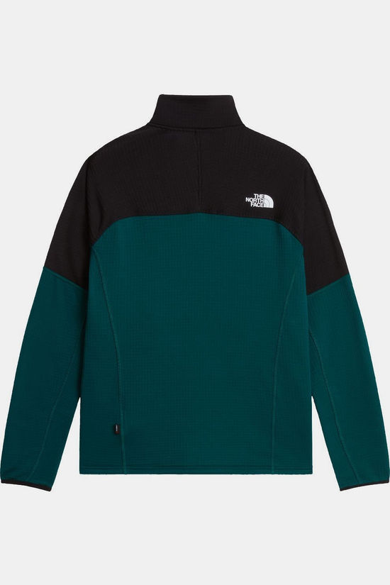 The North Face Fleece M Polartec Powergrid Stormgap Jacket Pacific Teal-Tnf Black