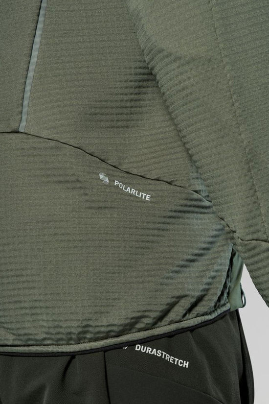 Salewa Polaire Pedroc Pl Wind Hd Jacket M Faded Green